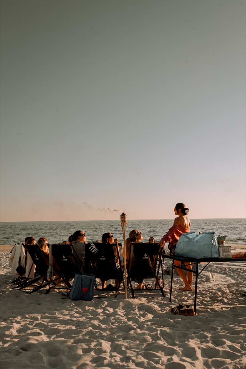 Beach bonfire on the Gulf Coast - 30A and Panama City Beach