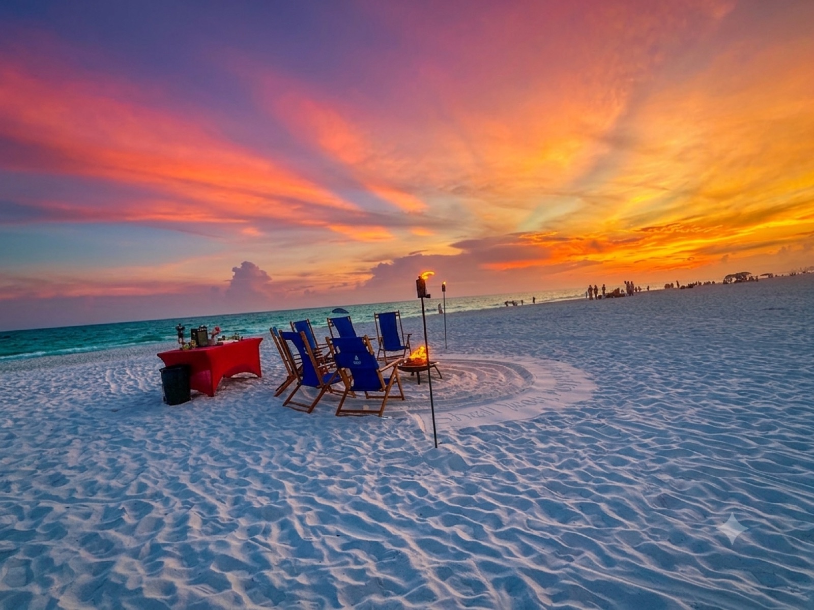 Pretty-Lit beach bonfire package